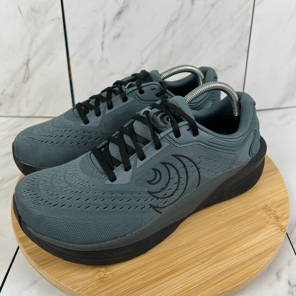 Topo Athletic Phantom 4 Mens Size 9.5 Stone Black Running Gym Sneakers Shoes - Picture 3 of 13